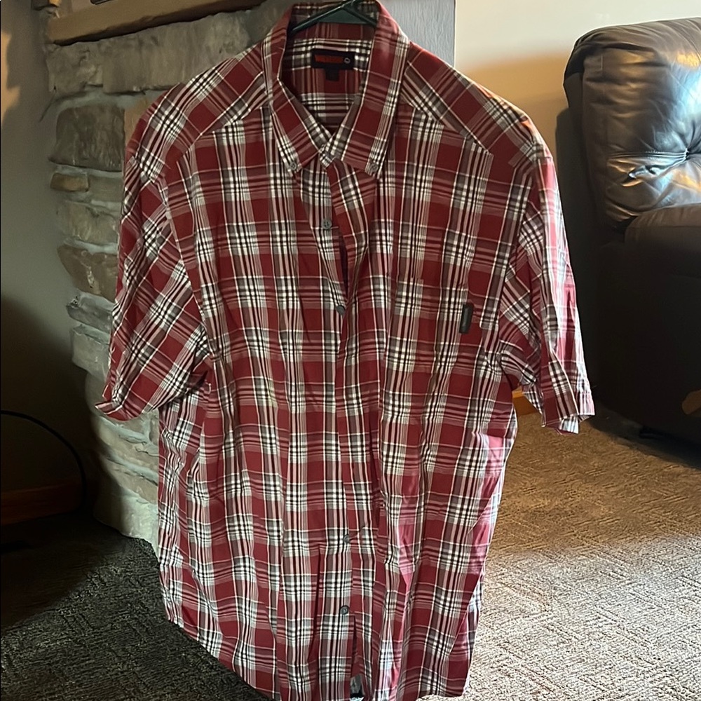 Wolverine Red Plaid Men's Shirt